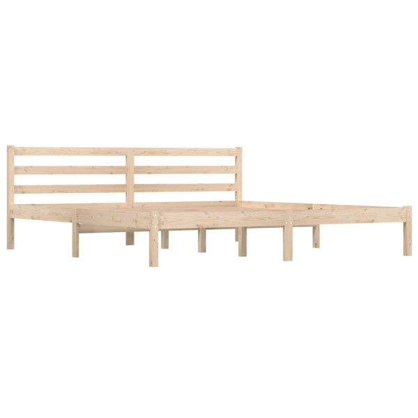 Estructura de cama madera maciza de pino 180x200 cm