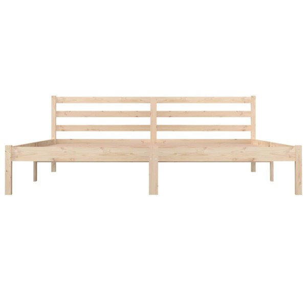 Estructura de cama madera maciza de pino 180x200 cm