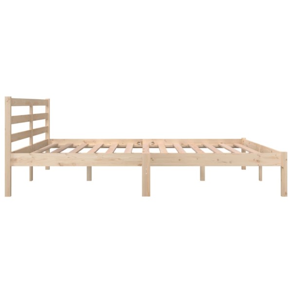 Estructura de cama madera maciza de pino 180x200 cm