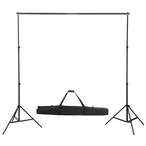 Kit de estudio fotográfico con set de luces y fondo