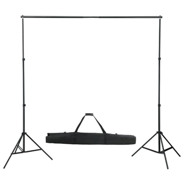 Kit de estudio fotográfico con set de luces, fondo y reflector