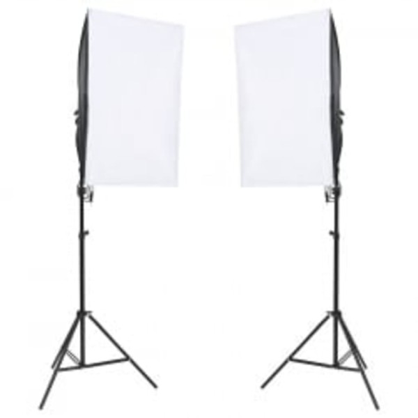 Kit de estudio fotográfico con set de luces y reflector