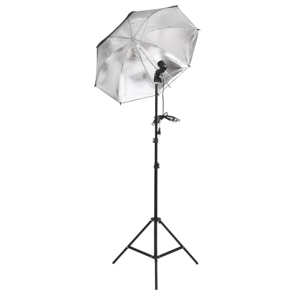 Kit de estudio fotográfico 9 pzas con set de luces y softboxes