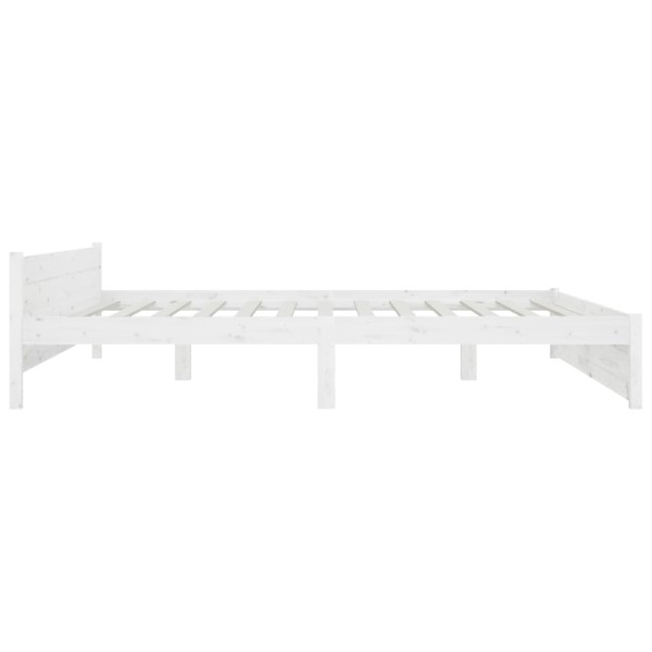 Estructura de cama con cajones blanco super king 180x200 cm