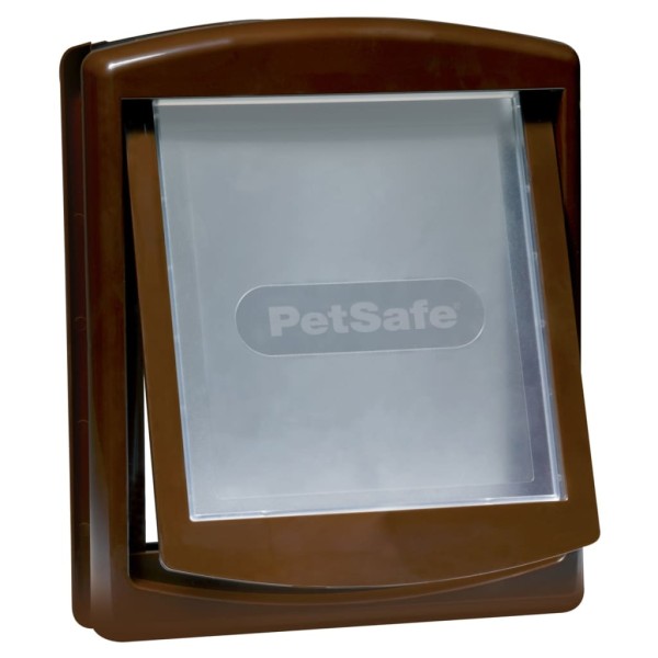 PetSafe Puerta mascotas 2-vías 755 mediana 26,7x22,8 marrón 5021