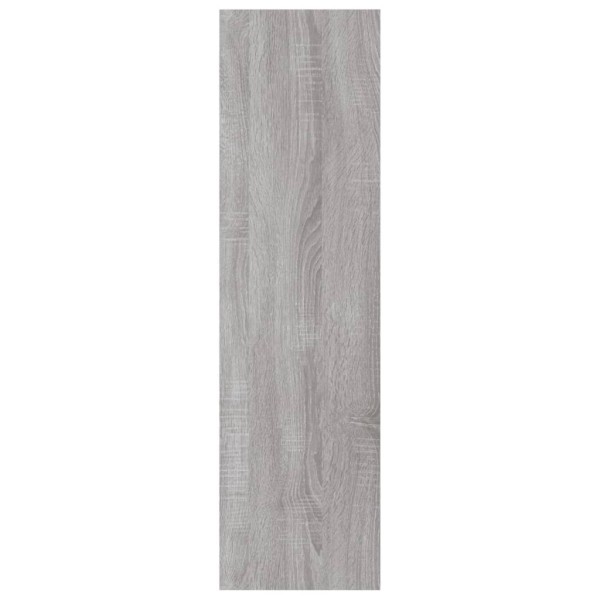 Set de muebles para TV 4 pzas madera contrachapada gris Sonoma