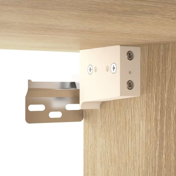 Mueble de pared para TV madera contrachapada color roble sonoma