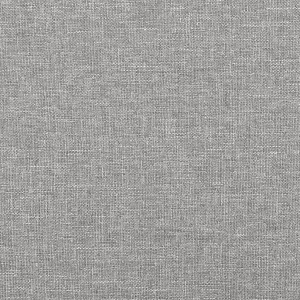 Cabecero de tela gris claro 83x23x78/88 cm