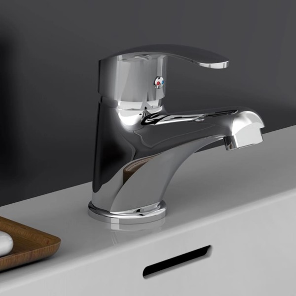 SCHÜTTE Grifo mezclador de lavabo con sensor SIRANI cromado