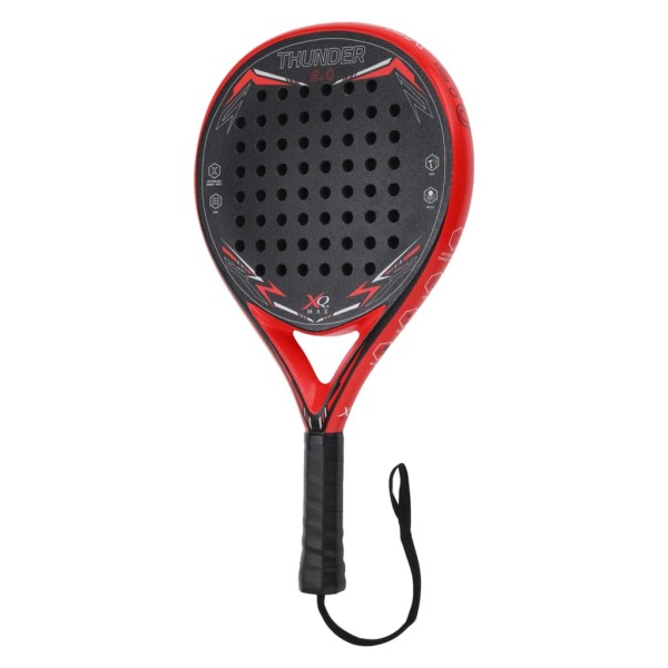 XQ Max Pala de pádel Thunder rojo y negro