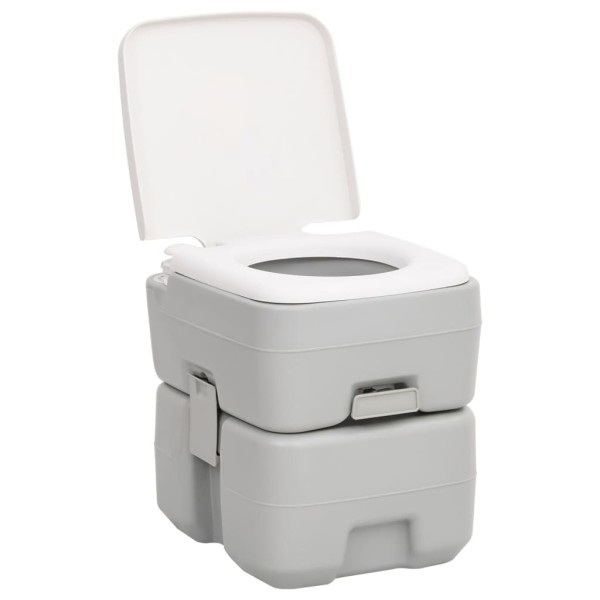 Juego de inodoro con lavabo portátil para camping