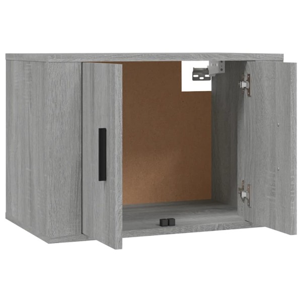 Muebles para TV de pared 3 uds gris Sonoma 57x34,5x40 cm