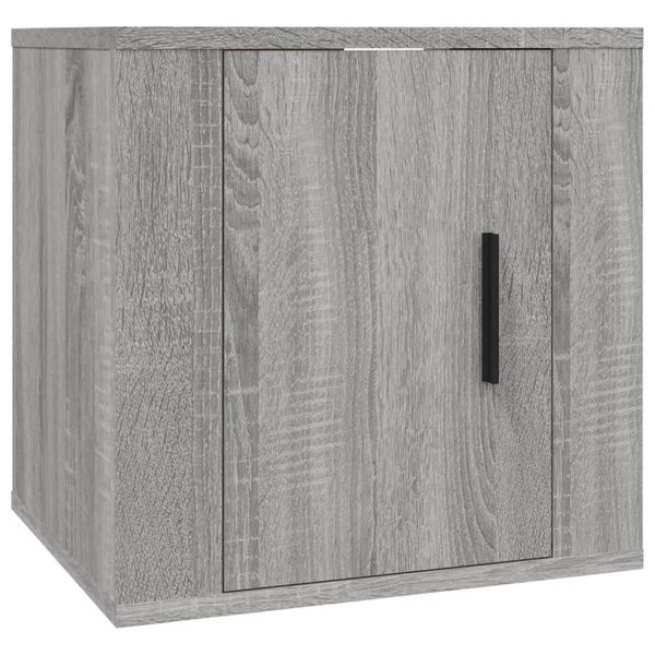 Set de muebles para TV 5 pzas madera contrachapada gris Sonoma