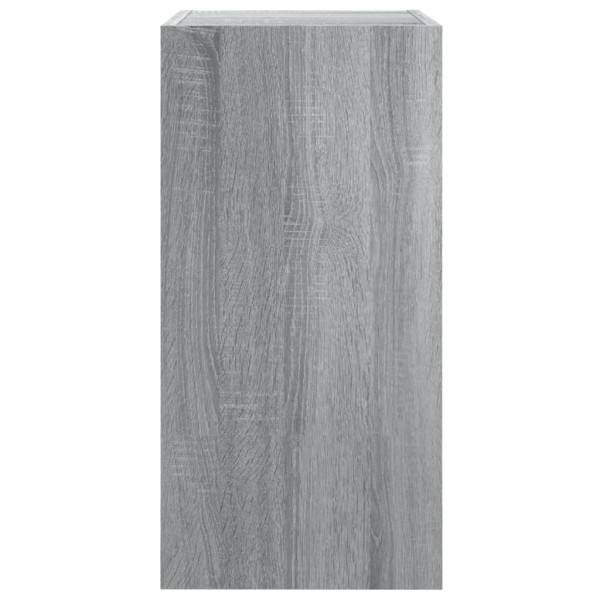 Mueble para TV 2 uds contrachapado gris Sonoma 30,5x30x60 cm