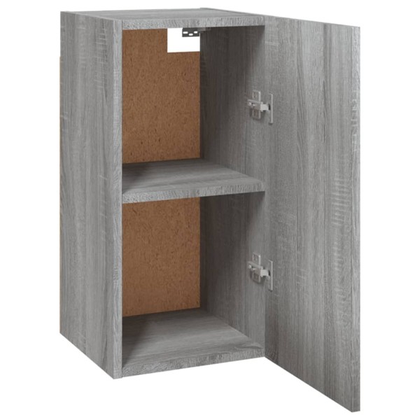 Mueble para TV 2 uds contrachapado gris Sonoma 30,5x30x60 cm