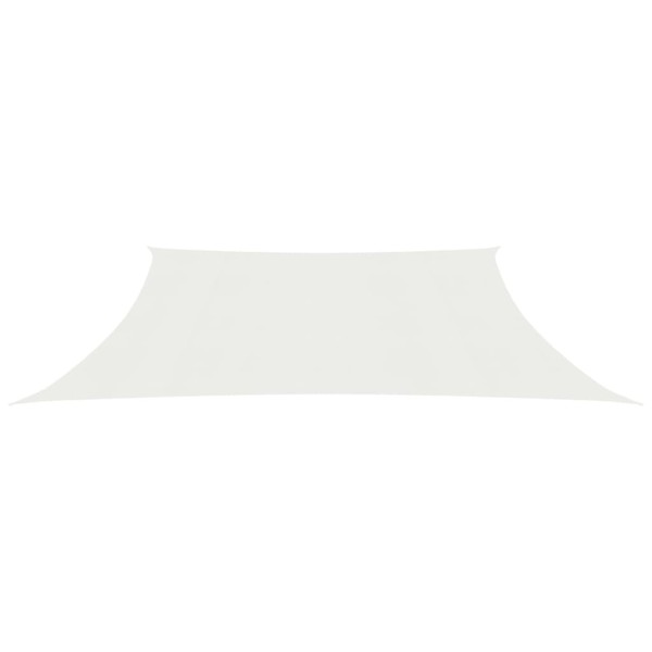 Toldo de vela blanco HDPE 160 g/m² 4/5x3 m