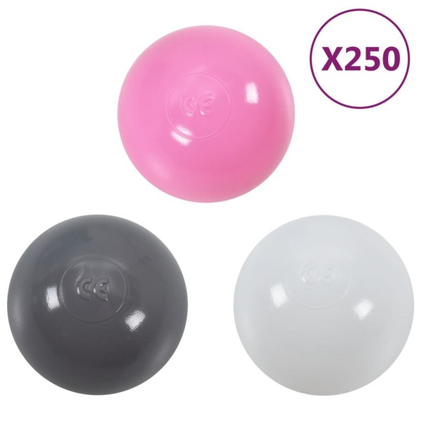 Bolas de colores para piscina de bebé 250 unidades