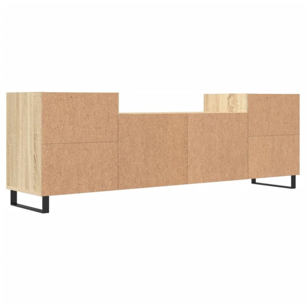 Mueble para TV madera contrachapada roble Sonoma 160x35x55 cm