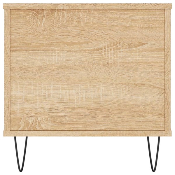 Mesa de centro madera contrachapada roble Sonoma 90x44,5x45 cm