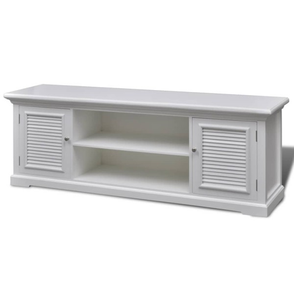 Mueble para TV de madera blanco