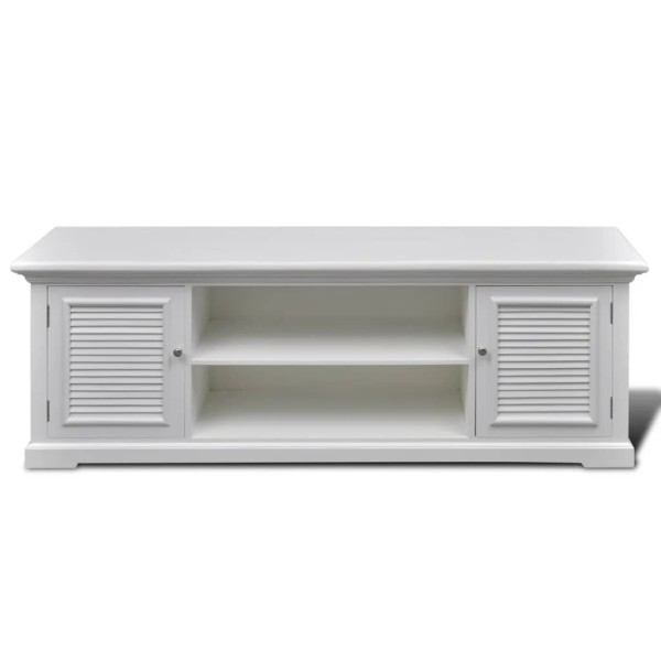 Mueble para TV de madera blanco