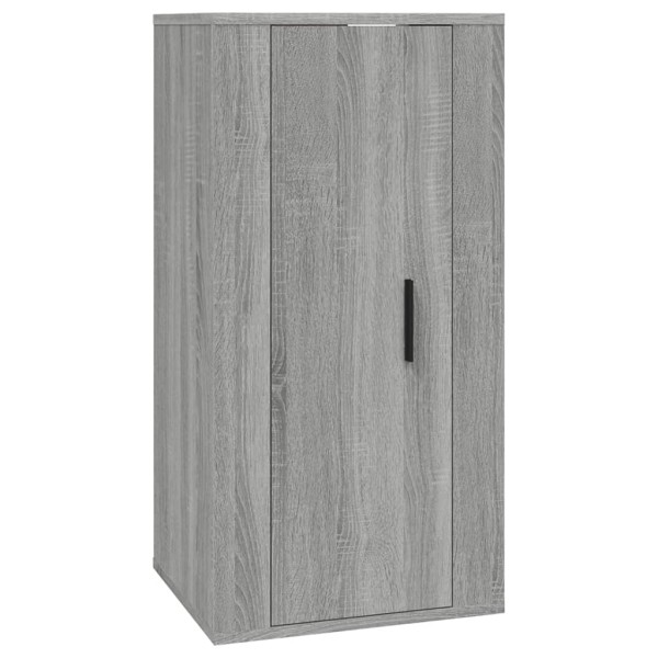 Mueble para TV de pared gris Sonoma 40x34,5x80 cm