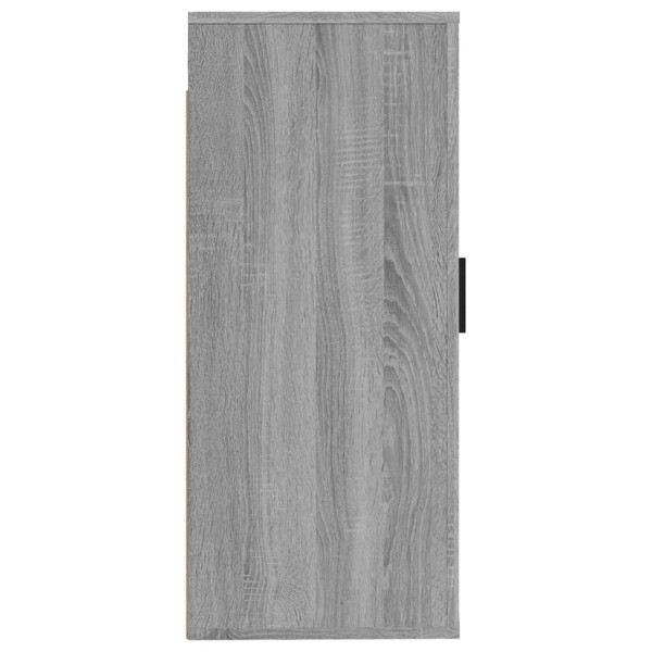 Mueble para TV de pared gris Sonoma 40x34,5x80 cm