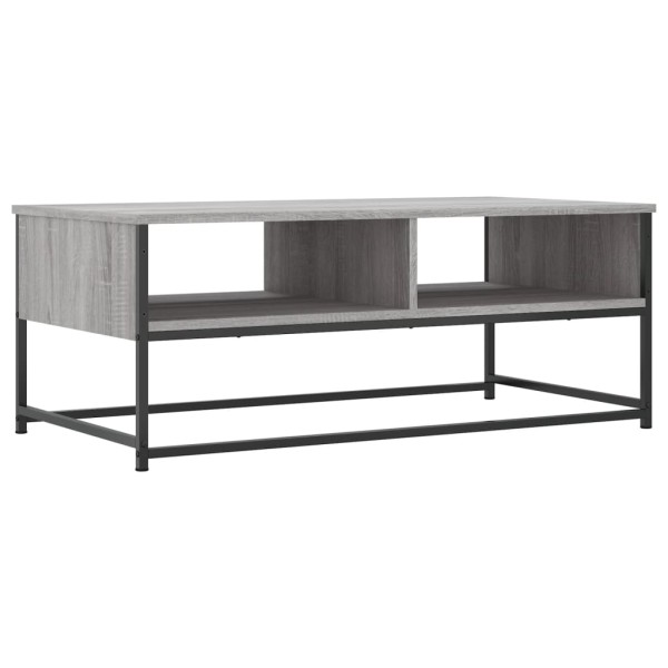 Mesa de centro madera de ingeniería gris Sonoma 100x51x40 cm