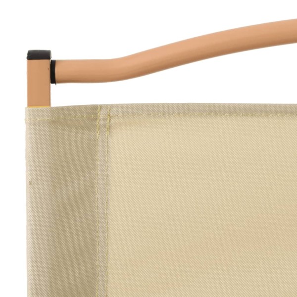 Sillas de camping 2 uds tela Oxford beige 54x43x59 cm