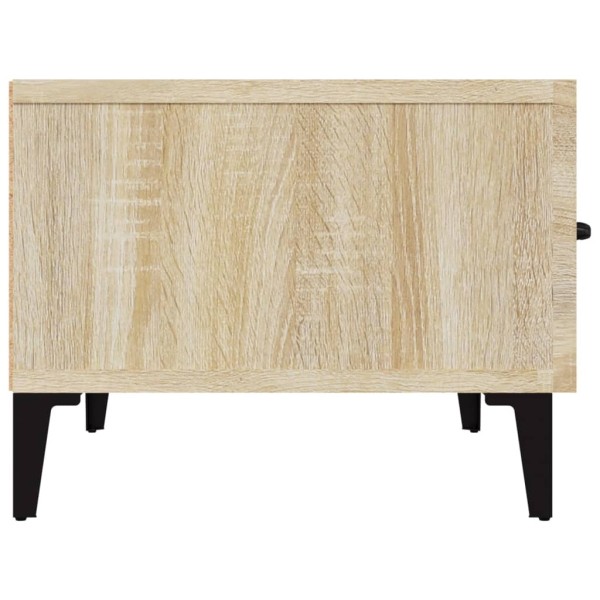 Mueble de TV madera contrachapada roble Sonoma 150x34,5x30 cm