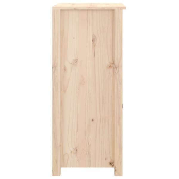 Aparador de madera maciza de pino 40x35x80 cm