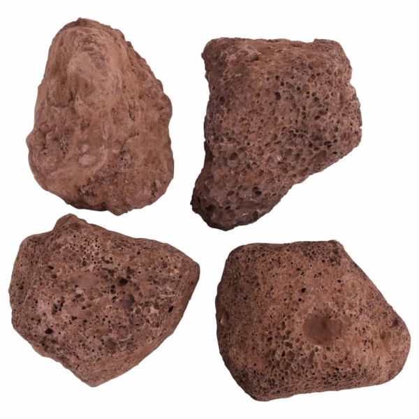 Rocas volcánicas rojas 10 kg 10-30 cm