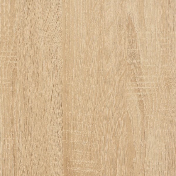 Aparador de madera contrachapada roble Sonoma 91x29,5x75 cm