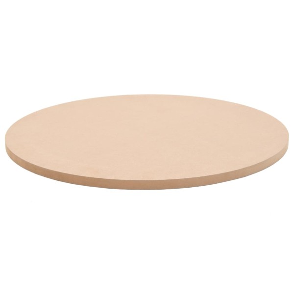 Tablero de mesa redondo MDF 600x18 mm