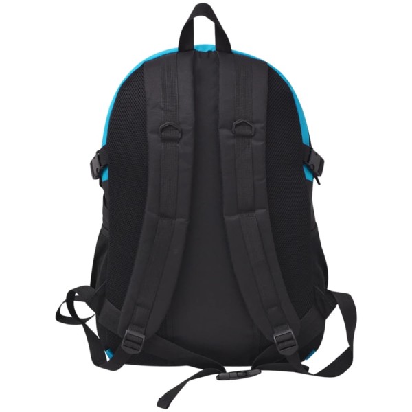 Mochila de senderismo 40 L negra y azul