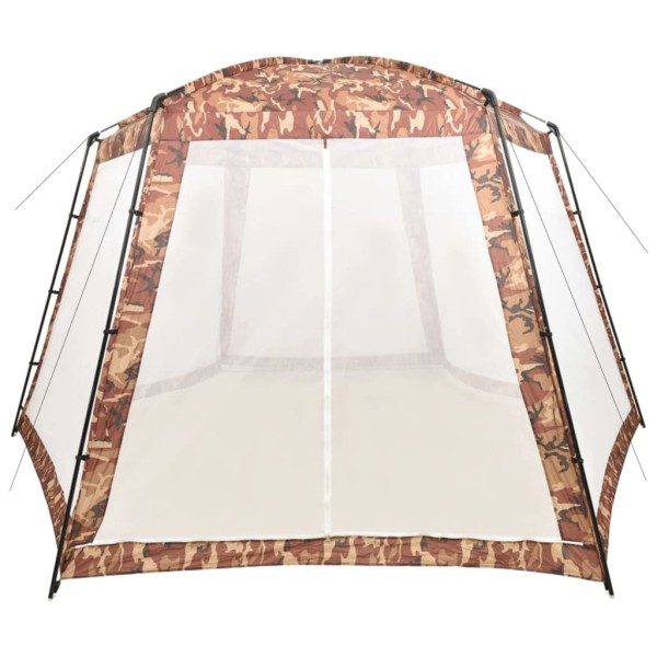 Carpa para piscina de tela camuflaje 500x433x250 cm