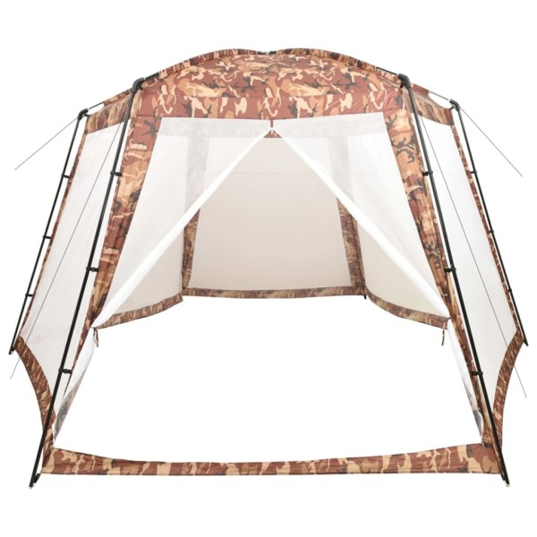 Carpa para piscina de tela camuflaje 500x433x250 cm