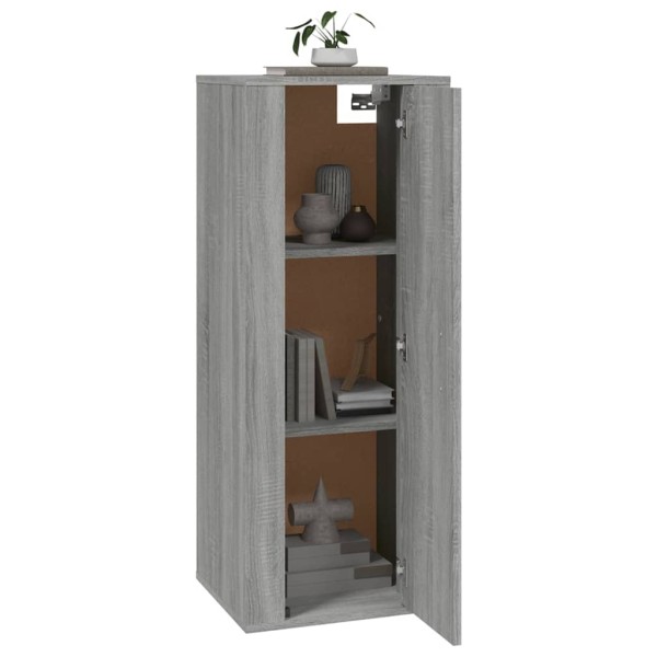 Mueble para TV de pared gris Sonoma 40x34,5x100 cm