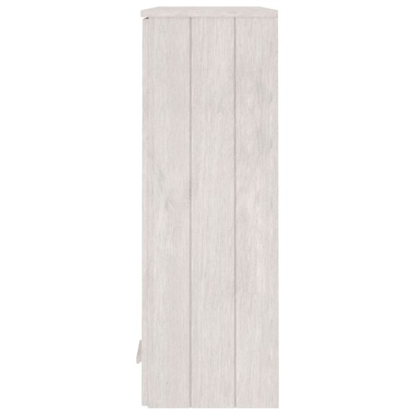 Aparador superior HAMAR madera maciza pino blanco 85x35x100 cm