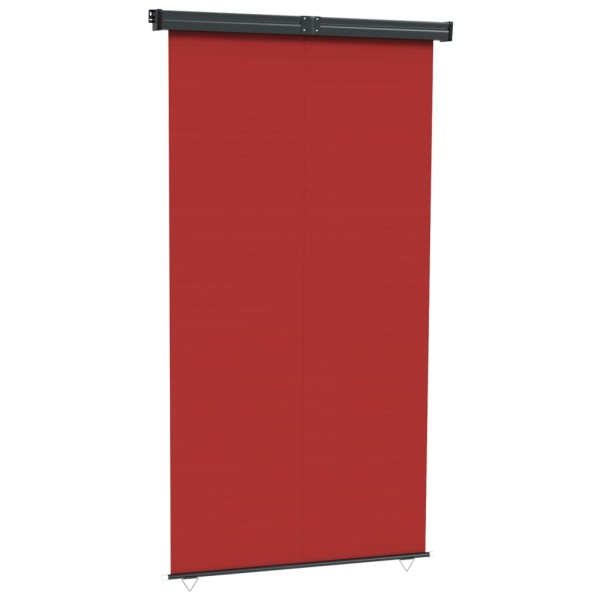 Toldo lateral de balcón rojo 165x250 cm