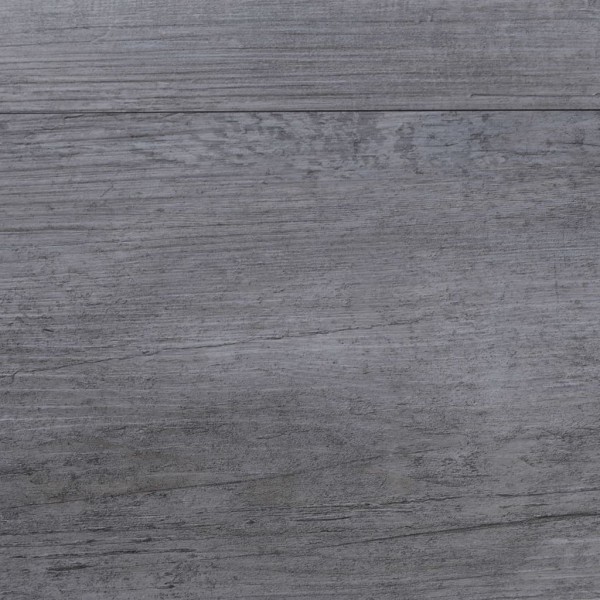 Lamas suelo de PVC autoadhesivas madera gris mate 2,51 m² 2 mm