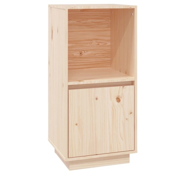 Aparador de madera maciza de pino 38x35x80 cm