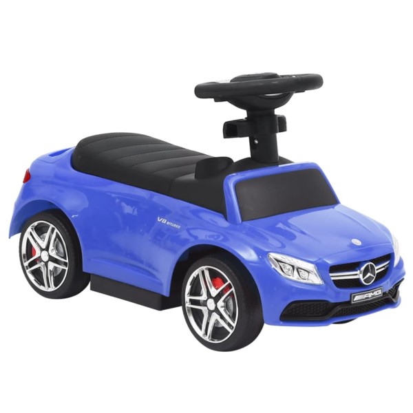 Coche de empuje para niños Mercedes Benz C63 azul