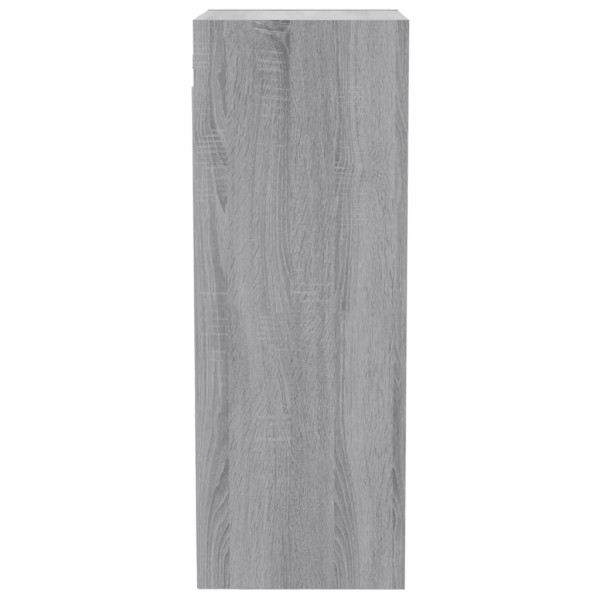 Armario pared madera contrachapada gris Sonoma 34,5x32,5x90 cm