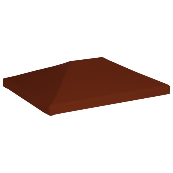 Toldo de cenador terracota 310 g/m² 3x4 m