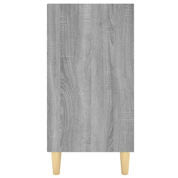 Aparador de madera de ingeniería gris Sonoma 103,5x35x70 cm