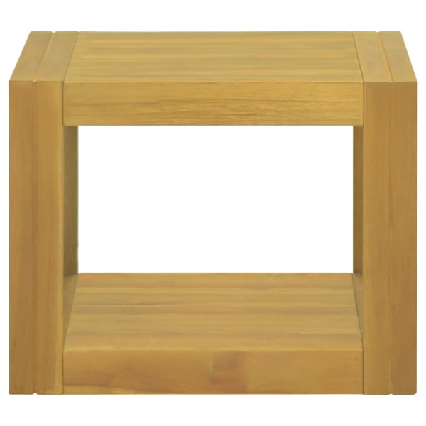 Armario de baño de pared madera maciza de teca 45x45x35 cm