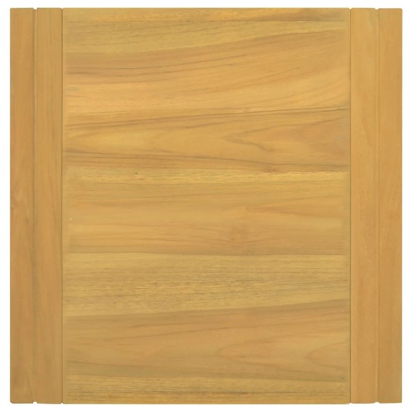 Armario de baño de pared madera maciza de teca 45x45x35 cm