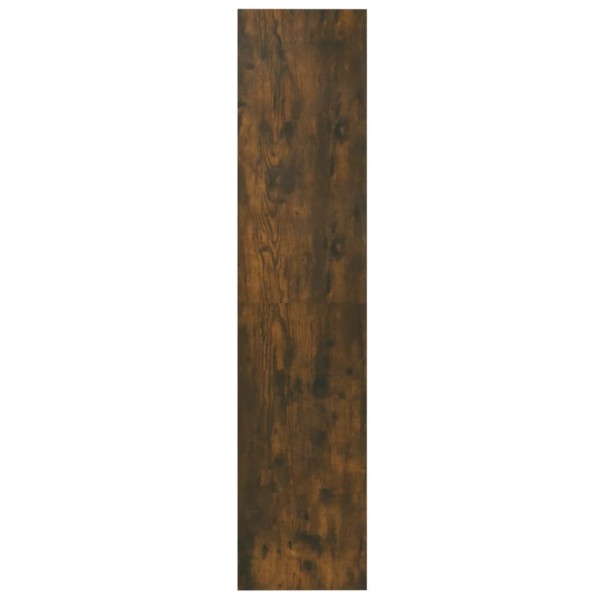 Estantería madera contrachapada roble ahumado 60x30x135 cm