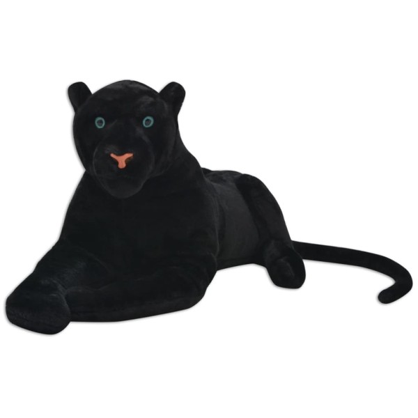 Pantera de peluche grande XXL negra